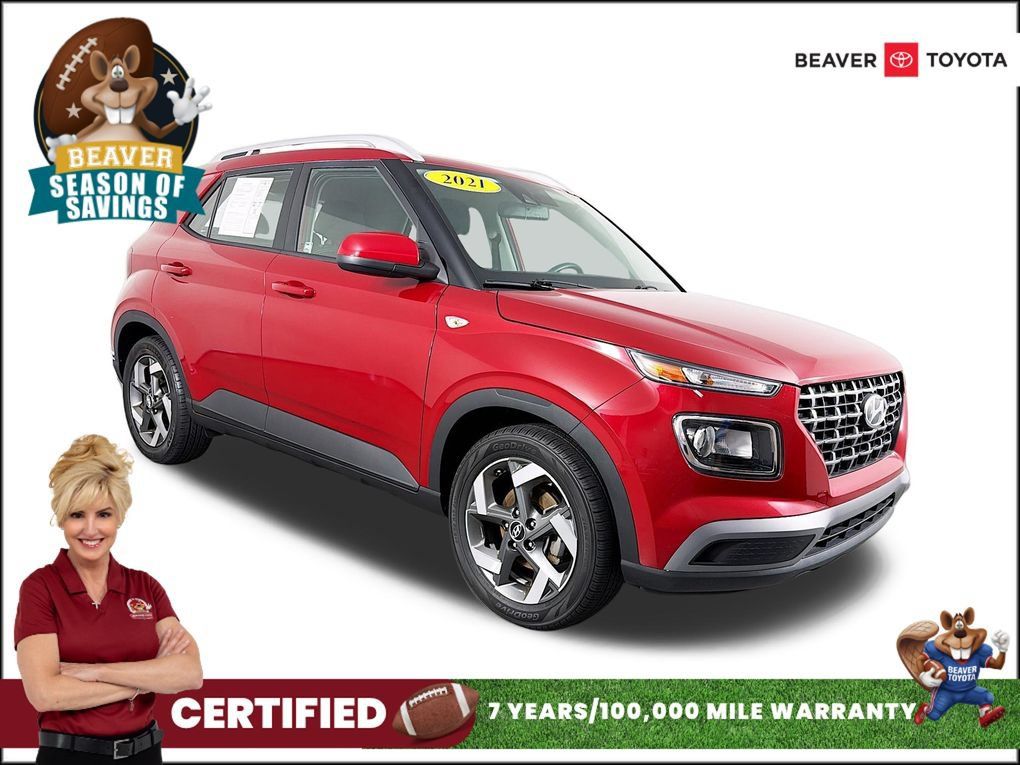 Used 2021 Hyundai Venue SEL FWD image 1