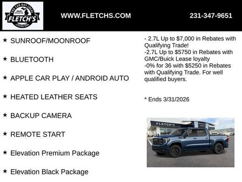 New 2026 GMC Sierra 1500 Elevation image 2