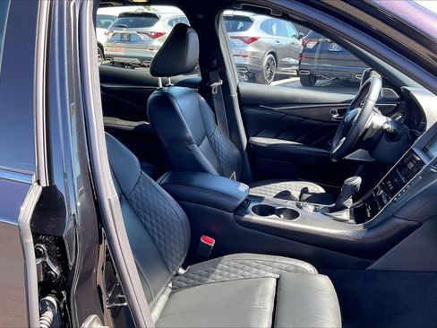 Used 2023 INFINITI Q50 Red Sport 400 w/ Black Opal Edition RWD image 7