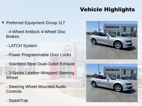 Used 2015 Chevrolet Camaro LT RWD image 4