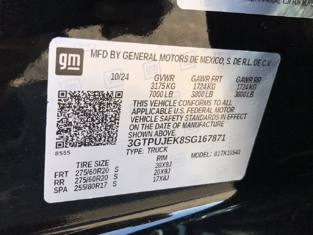 Certified 2025 GMC Sierra 1500 Elevation AWD/4WD image 26