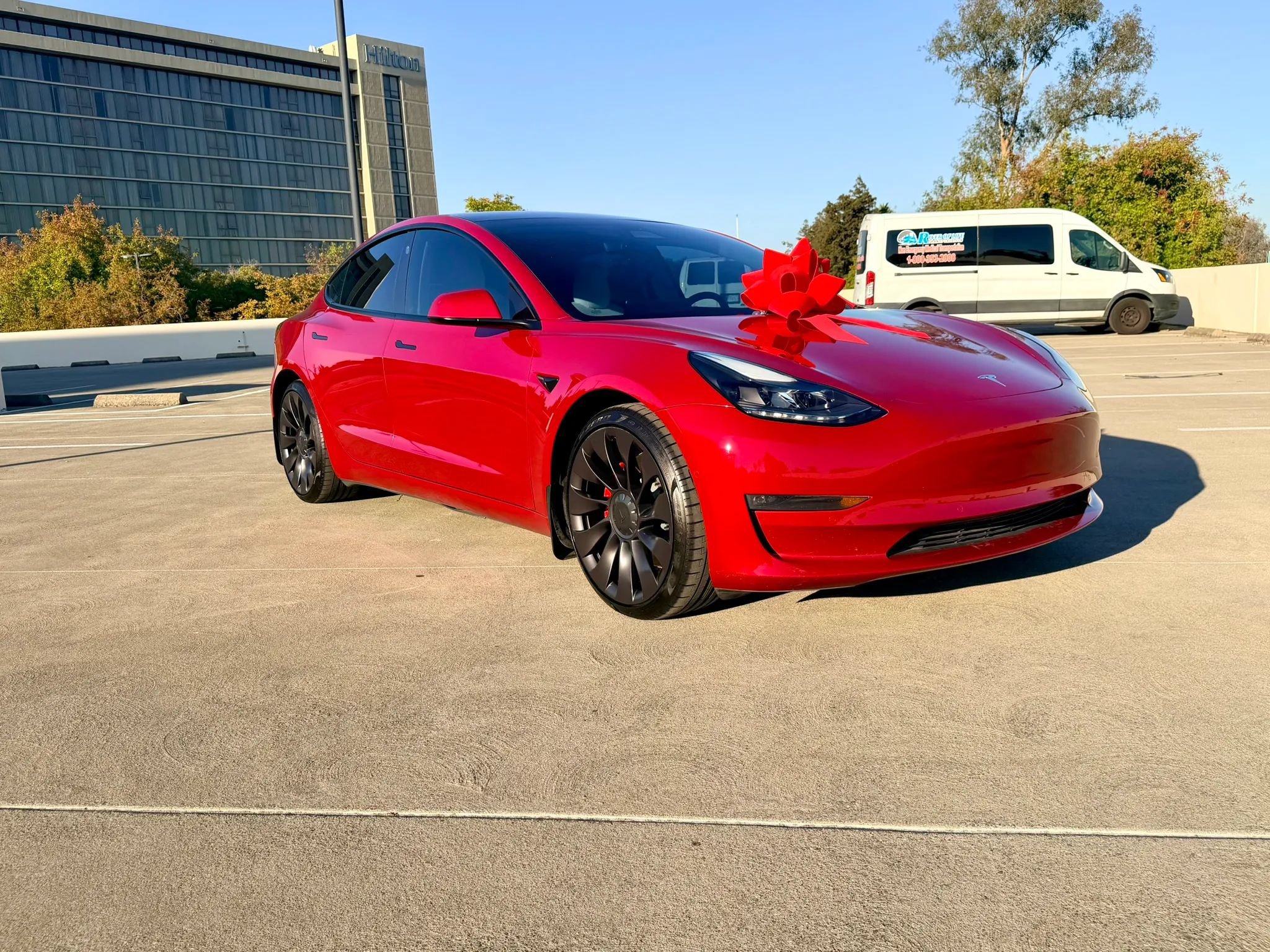 Used 2021 Tesla Model 3 Performance AWD/4WD image 1