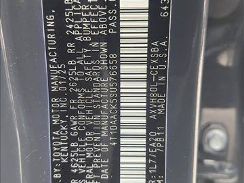 Certified 2025 Toyota Camry SE FWD image 19
