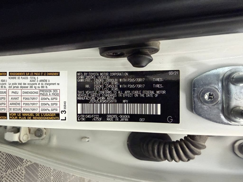 Used 2021 Toyota 4Runner TRD Off-Road AWD/4WD image 28
