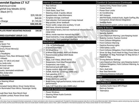 Used 2020 Chevrolet Equinox LT image 10
