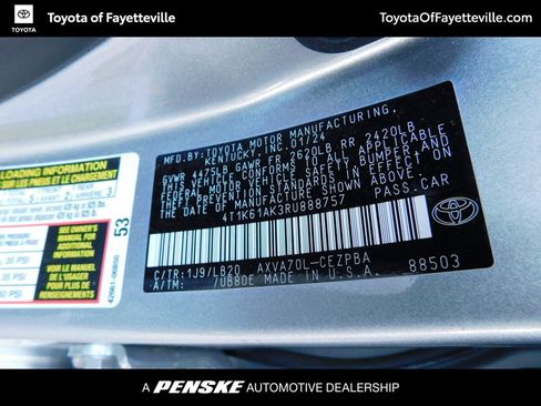 Certified 2024 Toyota Camry XSE FWD image 11