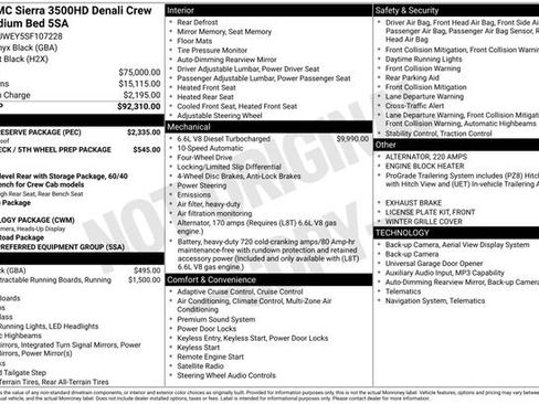 Used 2025 GMC Sierra 3500 Denali w/ Denali Reserve Package image 44