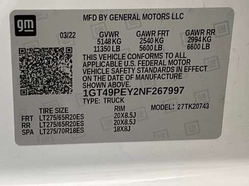Used 2022 GMC Sierra 2500 AT4 w/ AT4 Preferred Package AWD/4WD image 78