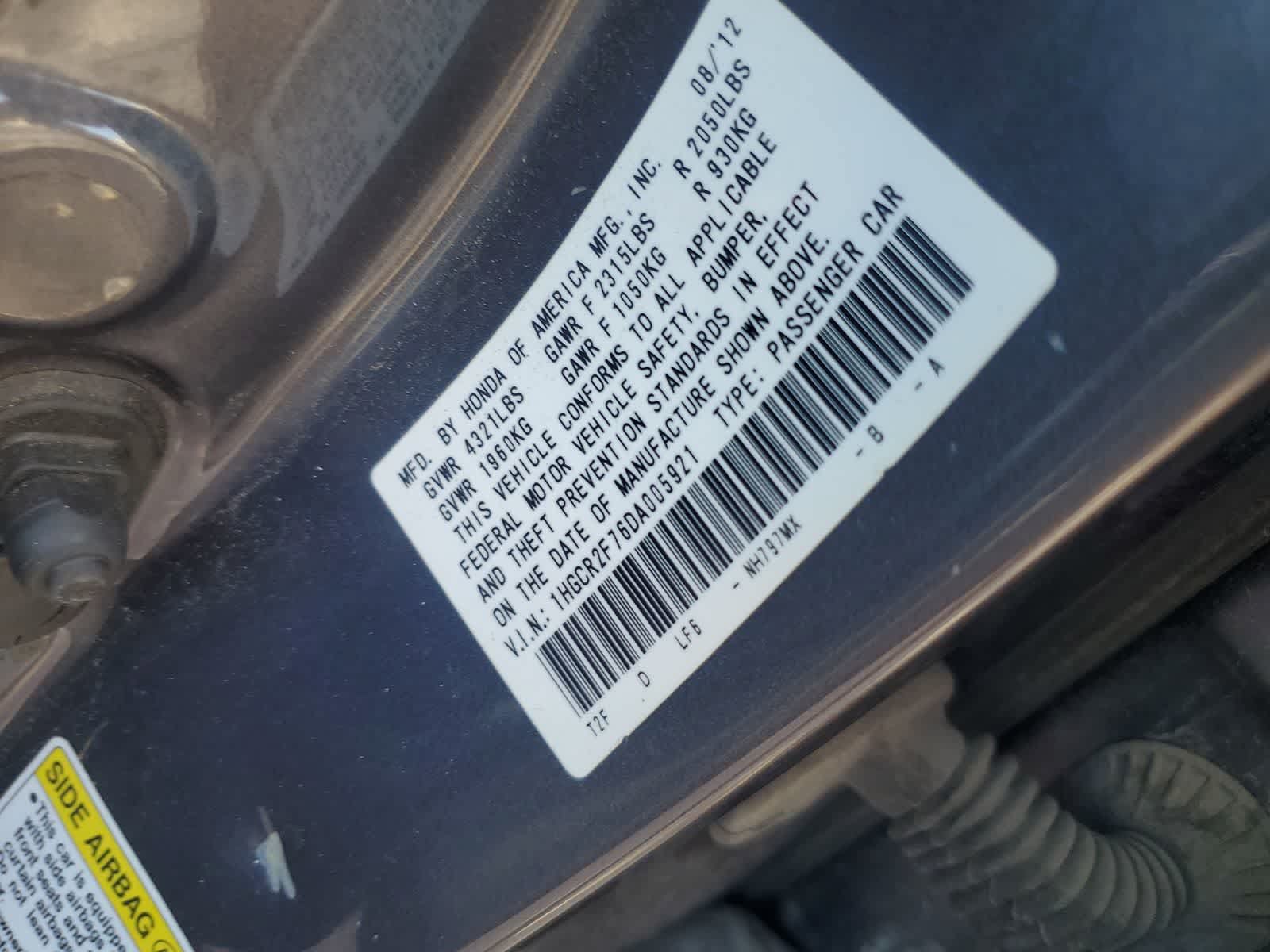 Used 2013 Honda Accord EX image 27