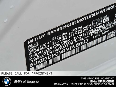 Used 2024 BMW X3 M40i w/ Parking Assistance Package AWD/4WD image 26