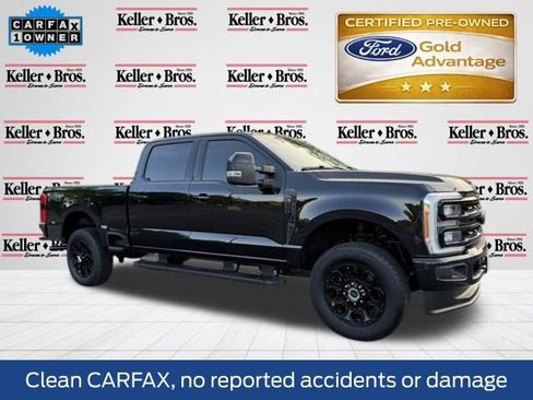 Certified 2023 Ford F250 Lariat w/ Black Appearance Package AWD/4WD image 1