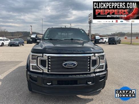 Used 2022 Ford F450 Platinum w/ FX4 Off-Road Package AWD/4WD image 11