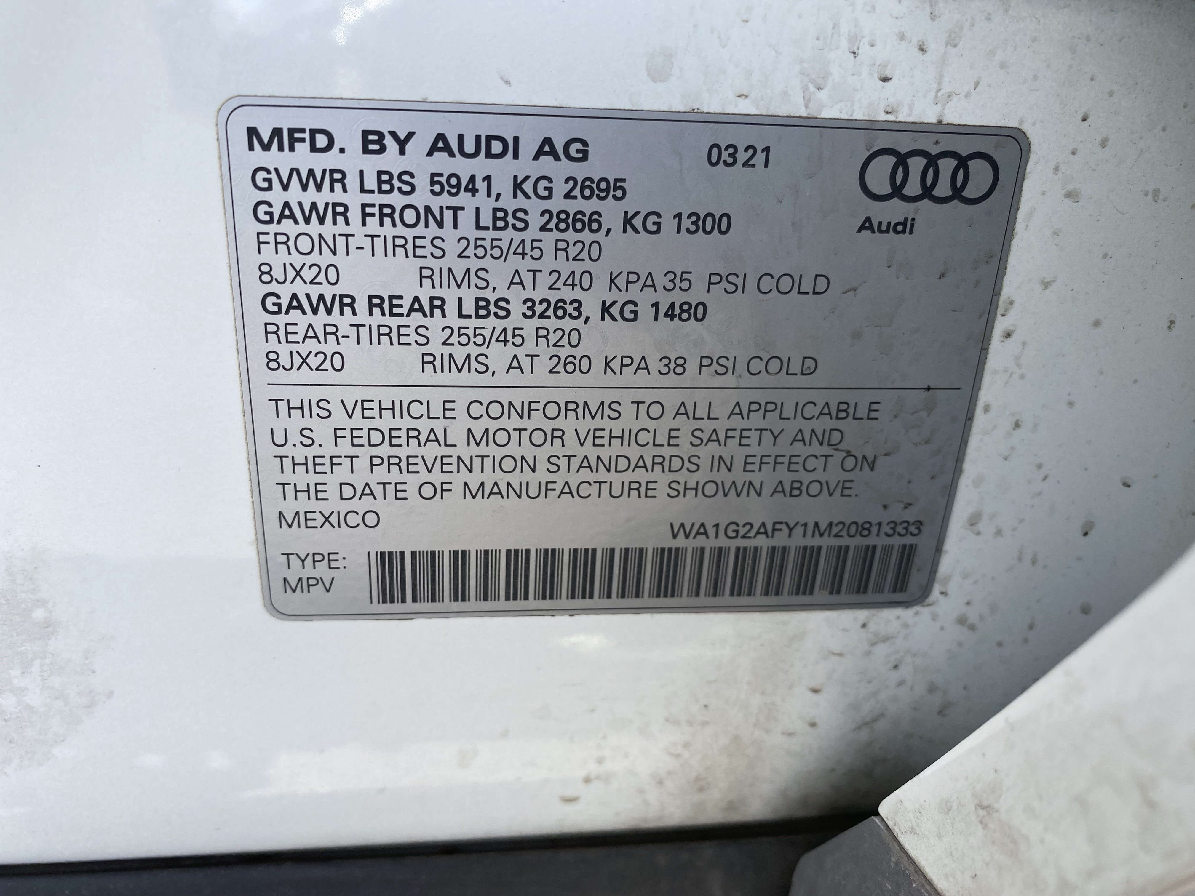 Used 2021 Audi Q5 e Premium w/ Convenience Package AWD/4WD image 35