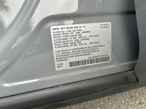 Used 2023 Audi Q4 e-tron Prestige w/ Black Optic Package AWD/4WD image 65