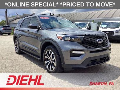 Certified 2022 Ford Explorer ST-Line w/ Class IV Trailer Tow Package