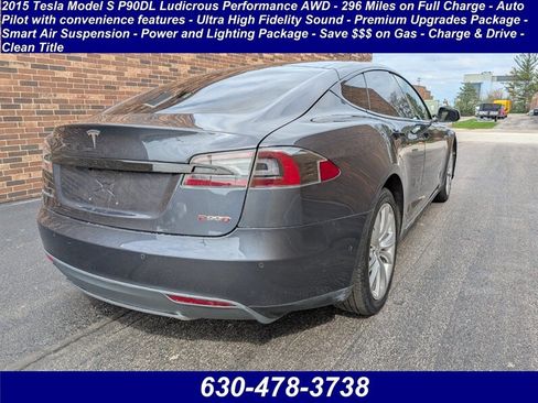 Used 2015 Tesla Model S Performance image 2