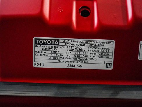 New 2026 Toyota Camry SE FWD image 28