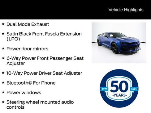 Used 2020 Chevrolet Camaro SS RWD image 16