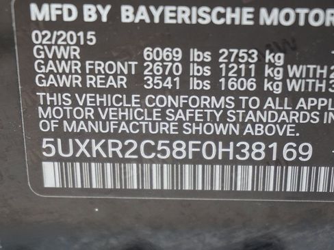 Used 2015 BMW X5 sDrive35i RWD image 38