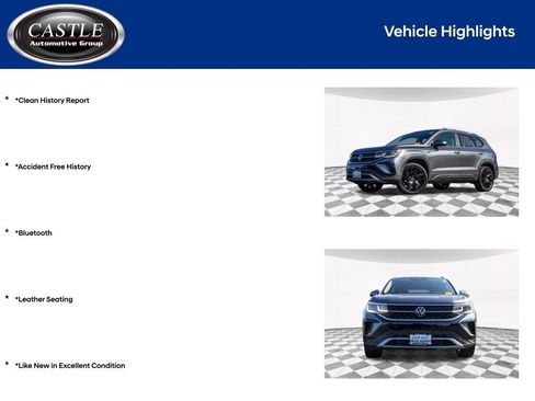 Used 2023 Volkswagen Taos SEL w/ Black Wheel Package AWD/4WD image 4