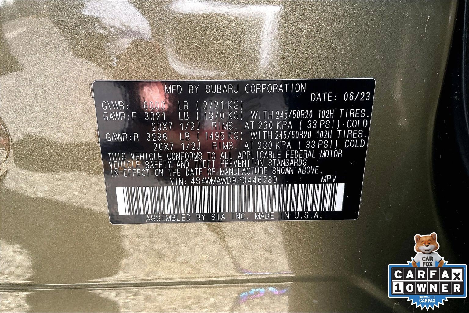 Used 2023 Subaru Ascent Touring AWD/4WD image 32