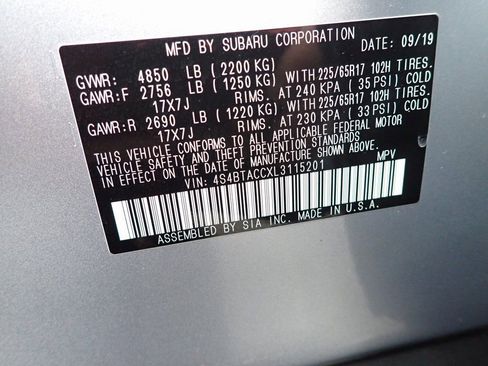 Used 2020 Subaru Outback Premium image 36