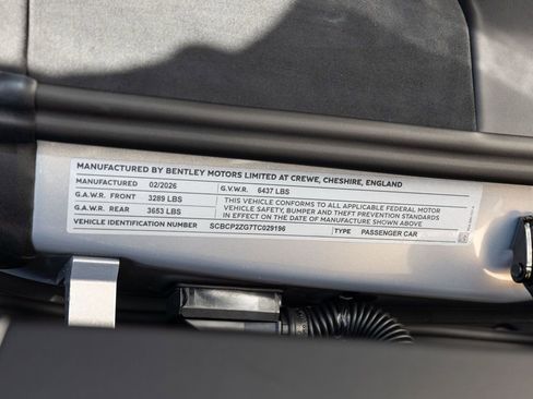 New 2026 Bentley Continental GT AWD/4WD image 73