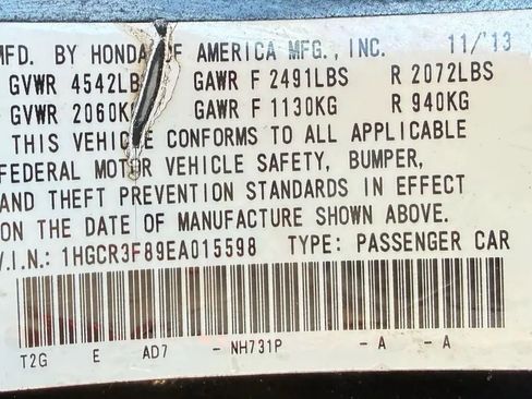 Used 2014 Honda Accord EX-L image 33