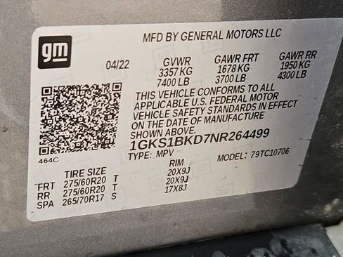 Used 2022 GMC Yukon SLT w/ SLT Luxury Package RWD image 33