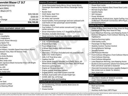 Used 2023 Chevrolet Blazer LT image 7