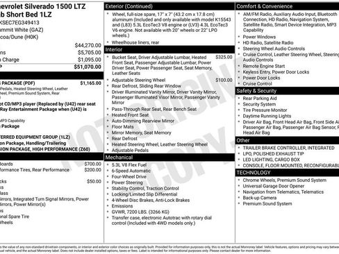 Used 2014 Chevrolet Silverado 1500 LTZ w/ LTZ Plus Package image 38