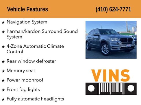 Used 2015 BMW X5 xDrive35i image 5