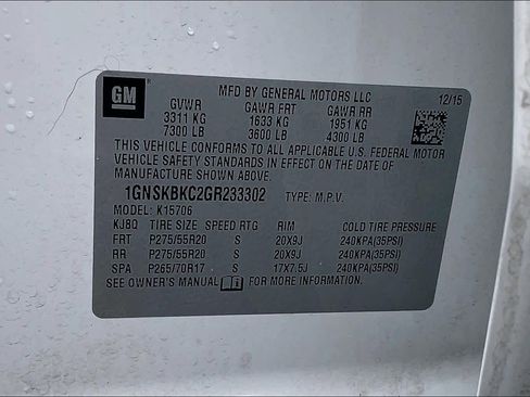 Used 2016 Chevrolet Tahoe LT w/ Luxury Package image 35