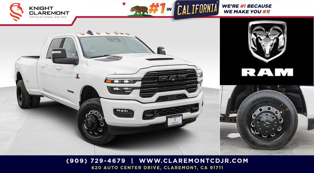New 2026 RAM 3500 Laramie w/ Night Edition AWD/4WD 360° Tour