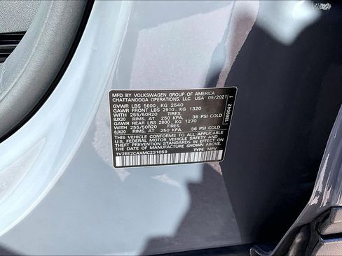 Certified 2021 Volkswagen Atlas Cross Sport SEL image 30