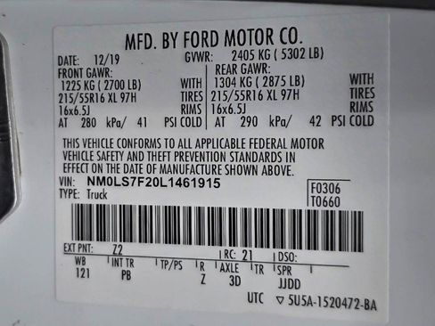 Used 2020 Ford Transit Connect XLT FWD image 34