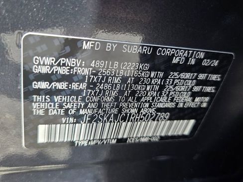 Used 2024 Subaru Forester Wilderness w/ Wilderness Package AWD/4WD image 19