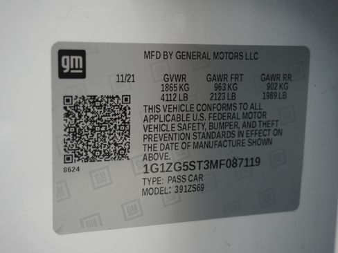 Used 2021 Chevrolet Malibu RS FWD image 27