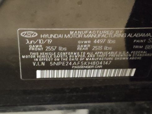 Used 2019 Hyundai Sonata SE w/ Cargo Package FWD image 33