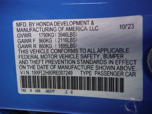 Used 2024 Honda Civic Sport image 37