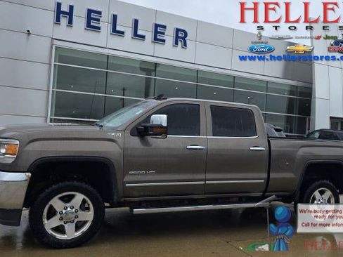 Used 2015 GMC Sierra 2500 SLT w/ Duramax Plus Package AWD/4WD image 1