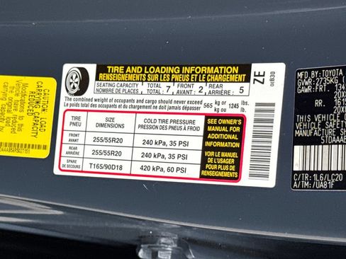 Used 2024 Toyota Grand Highlander AWD image 50