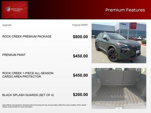 New 2026 Nissan Rogue SV w/ Rock Creek Premium Package AWD/4WD image 3