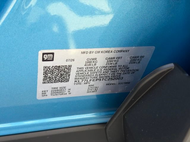 New 2026 Chevrolet Trax LS w/ LS Convenience Package FWD image 11