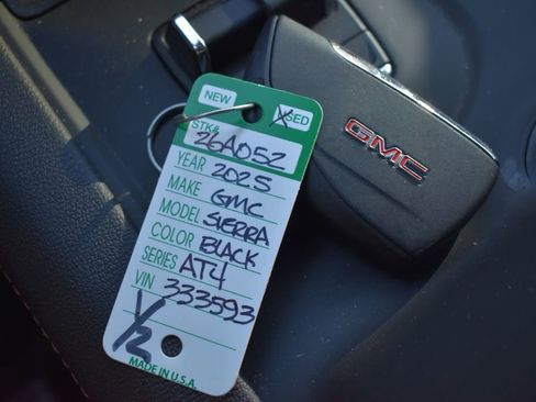 Certified 2025 GMC Sierra 1500 AT4 w/ Technology Package image 37