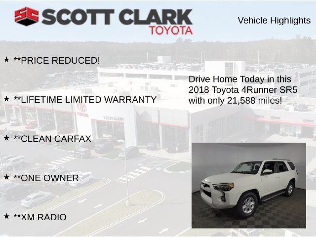 Used 2018 Toyota 4Runner SR5 RWD image 12