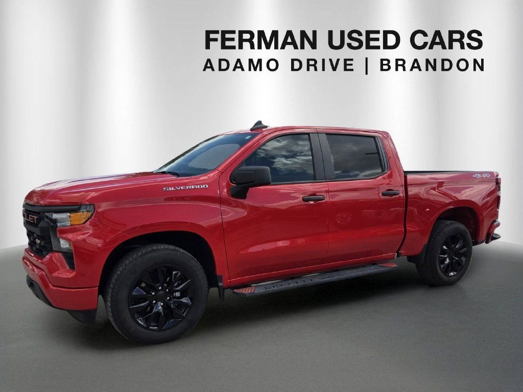 Used 2024 Chevrolet Silverado 1500 Custom AWD/4WD image 1