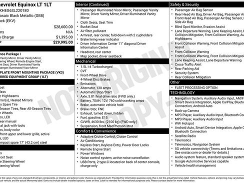 Certified 2025 Chevrolet Equinox LT FWD image 41