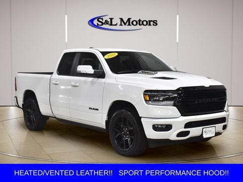 Used 2021 RAM 1500 Sport w/ Leather & Sound Group AWD/4WD image 1