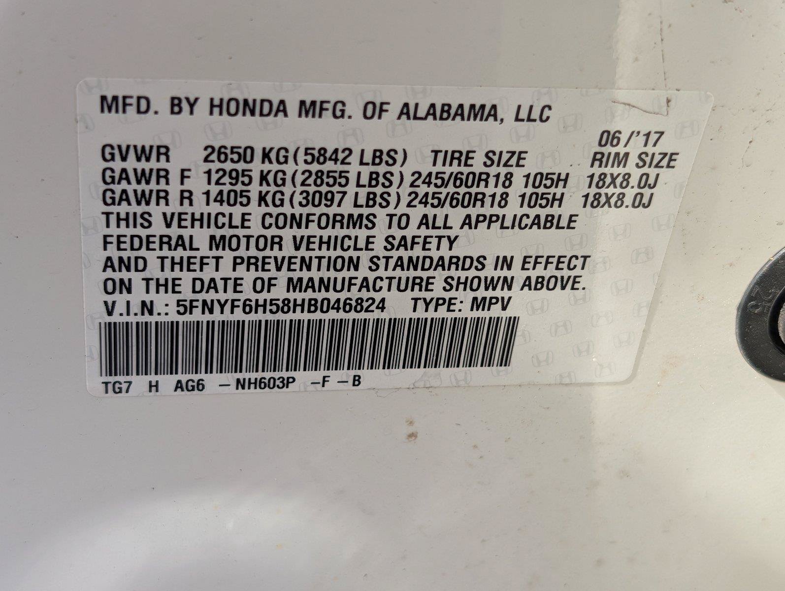 Used 2017 Honda Pilot EX-L image 39